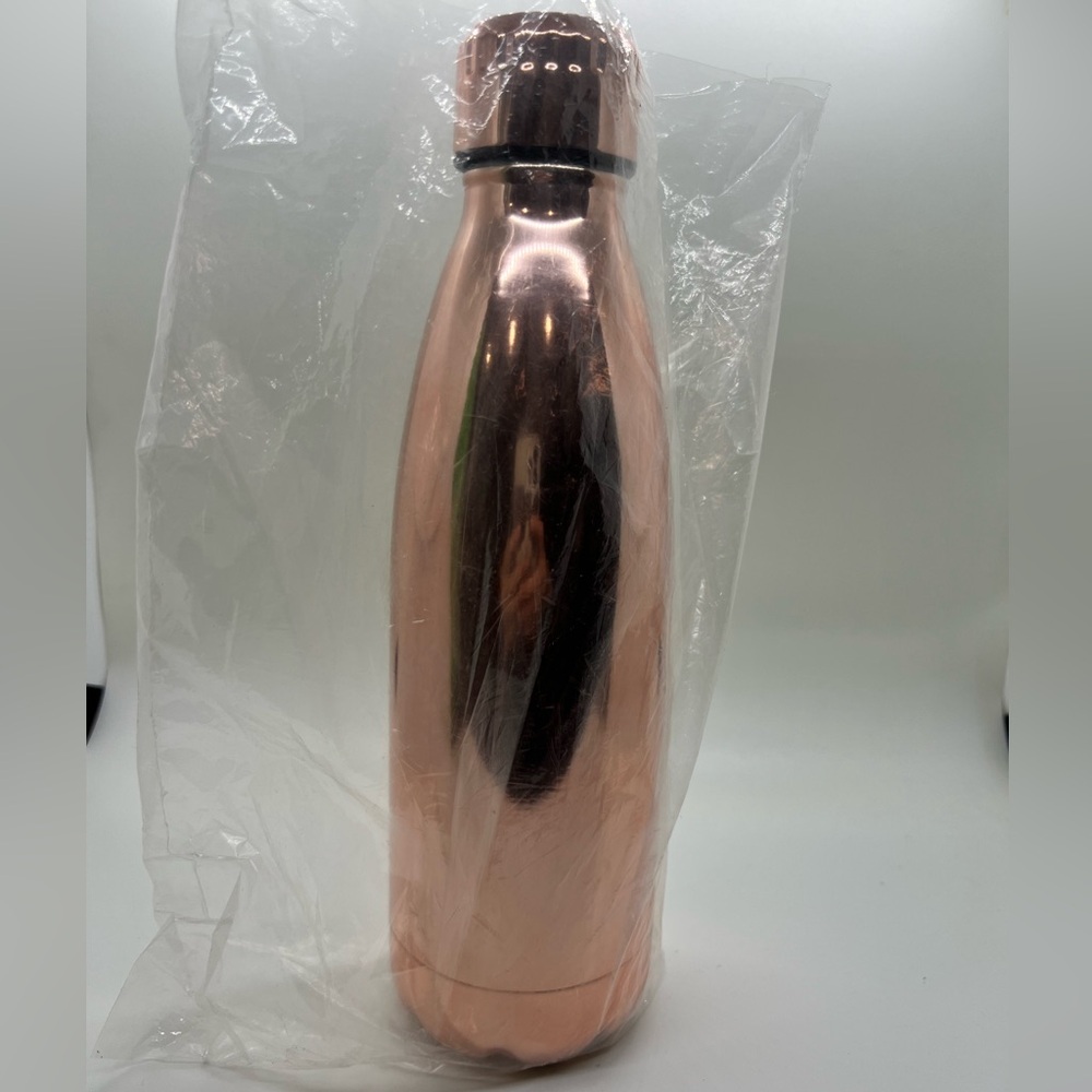 NEW rose gold 15 oz. water bottle